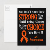 Strong/Choice...MS Postkarte (Vorne/Hinten)