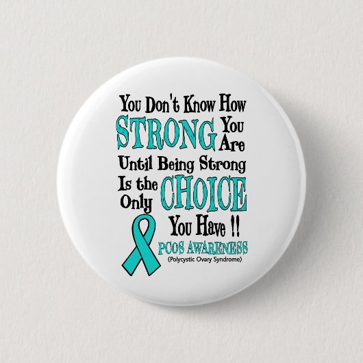 Strong/Choice...PCOS Button (Vorderseite)