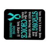 Strong/Choice...PCOS Magnet (Horizontal)