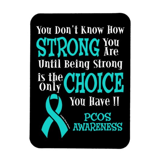 Strong/Choice...PCOS Magnet (Vertikal)