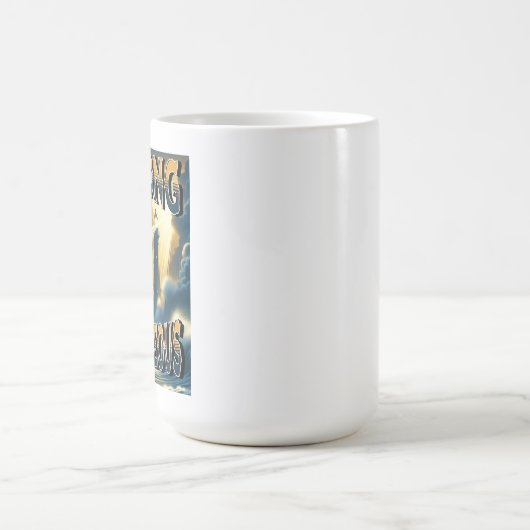 Strong Courageous Joshua 1:9 Kaffeetasse (Mittel)