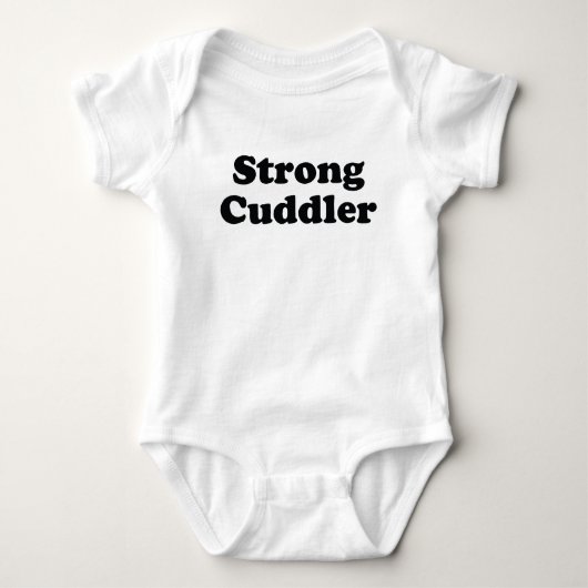 Strong Cuddler Baby Strampler (Vorderseite)