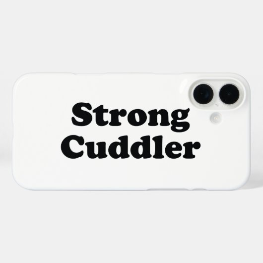 Strong Cuddler Case-Mate iPhone Hülle (Rückseite (Horizontal))