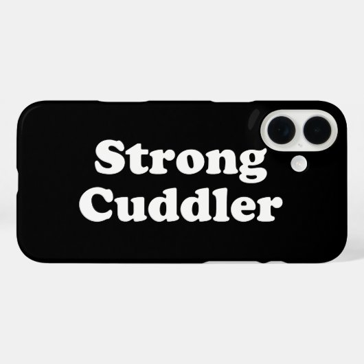 Strong Cuddler Case-Mate iPhone Hülle (Rückseite (Horizontal))