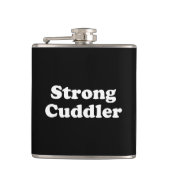Strong Cuddler Flachmann (Vorderseite)