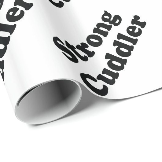Strong Cuddler Geschenkpapier (Rolleneckpunkt)