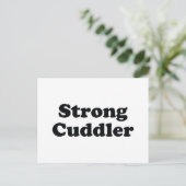 Strong Cuddler Postkarte (Stehend Vorderseite)