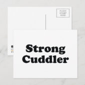 Strong Cuddler Postkarte (Vorne/Hinten)