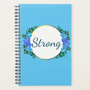"Strong" Du bist stärker als Du denkst! Floral Planer
