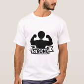 Strong - Fitness T-Shirt (Vorderseite)