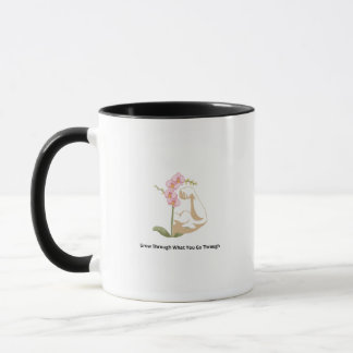 Strong Floral Woman  Tasse