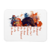 Strong Girl Black History Strong African Magnet (Horizontal)