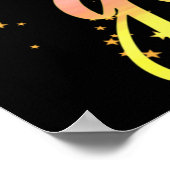 Strong Girl Pastel Star Poster (Ecke)