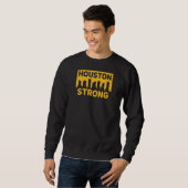 Strong Houston Design for stolpert Houstonian Hous Sweatshirt (Vorne ganz)