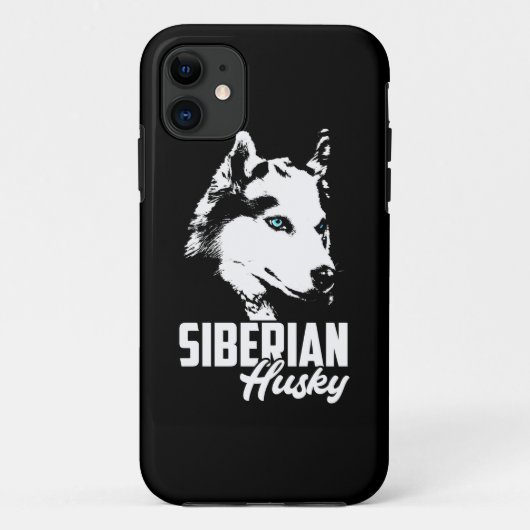 Strong Husky Siberian Case-Mate iPhone Hülle (Rückseite)