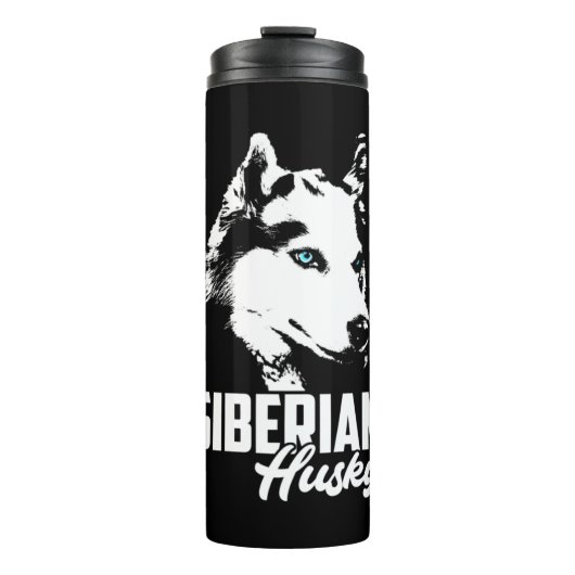 Strong Husky Siberian Thermosbecher (Vorderseite)