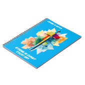 Strong in Christ - Custom Sword Warrior Notebook Notizblock (Linke Seite)