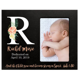 Strong in Spirit Bouquet Black Picture Frame