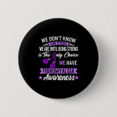 Strong is the only Choice Fibromyalgie Awareness 1 Button (Vorderseite)