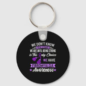 Strong is the only Choice Fibromyalgie Awareness 1 Schlüsselanhänger (Vorderseite)