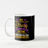 Strong is the only Choice Fibromyalgie Awareness G Kaffeetasse (Links)