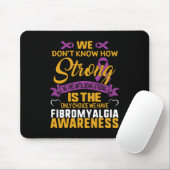 Strong is the only Choice Fibromyalgie Awareness G Mousepad (Mit Mouse)