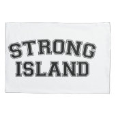 Strong Island, NYC, USA Kissenbezug (Rückseite)