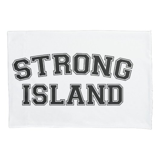 Strong Island, NYC, USA Kissenbezug (Vorderseite)