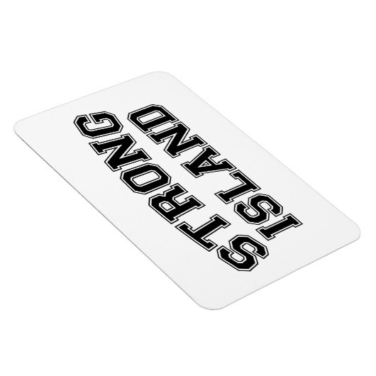 Strong Island, NYC, USA Magnet (Rechte Seite)