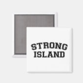 Strong Island, NYC, USA Magnet (Vorderseite/Rückseite)