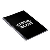 Strong Island, NYC, USA Notizblock (Rechte Seite)