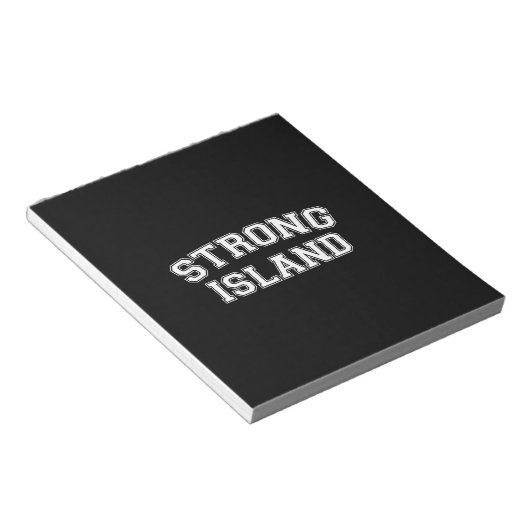 Strong Island, NYC, USA Notizblock (angewinkelt)