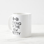 Strong ist das neue Hübsche Kaffeetasse (Vorderseite Links)