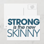 Strong ist der neue magere postkarte (Vorne/Hinten)