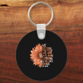 Strong ist die einzige Wahl für Uteruskrebs-Bewuss Schlüsselanhänger (Vorderseite)