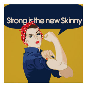 Strong ist die neue Haut Poster