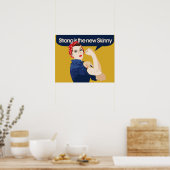 Strong ist die neue Haut Poster (Küche)