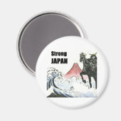 Strong JAPAN Magnet (Vorderseite/Rückseite)