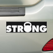 STRONG - Kettlebell Workout Motivierend Autoaufkleber (Auf Auto)