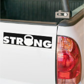 STRONG - Kettlebell Workout Motivierend Autoaufkleber (Auf Lkw)