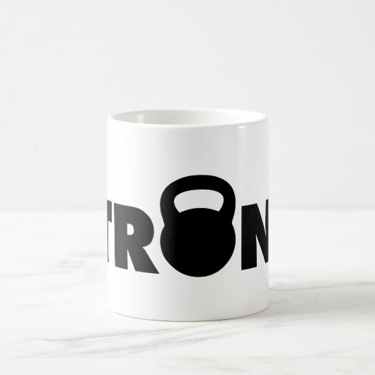 STRONG - Kettlebell Workout Motivierend Kaffeetasse (Mittel)