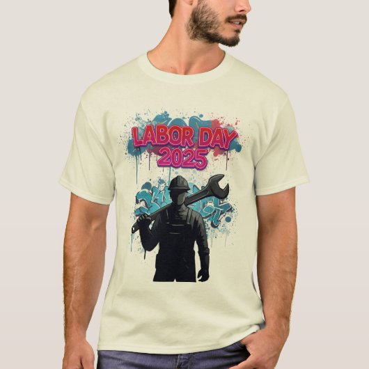 Strong Labor – Patriotic & Professional Spirit T-Shirt (Vorderseite)