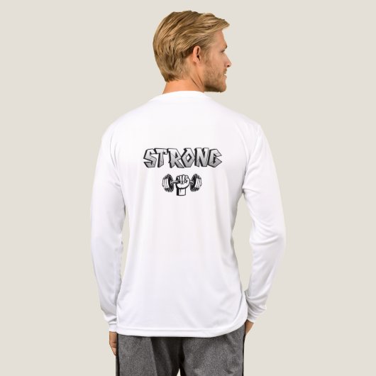 STRONG Lifter Tri-Blend Shirt (Voller Rücken)