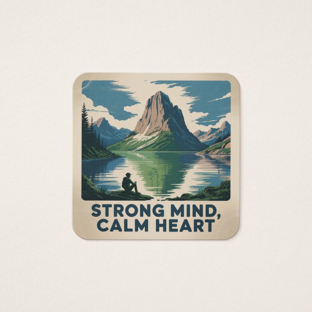 Strong Mind, Calm Heart (Vorderseite)