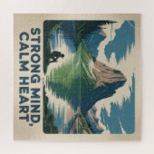 Strong Mind, Calm Heart Puzzle (Horizontal)