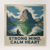 Strong Mind, Calm Heart Puzzle (Vertikal)