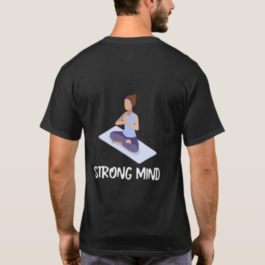 Strong Mind Motvation T-Shirt (Rückseite)