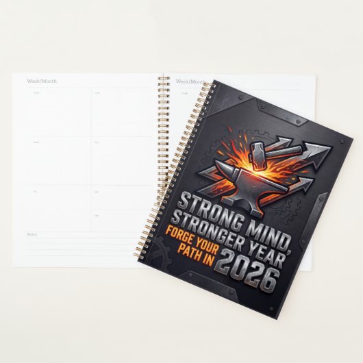 Strong Mind, Stronger Year |  Motivation Planer (Anzeige)