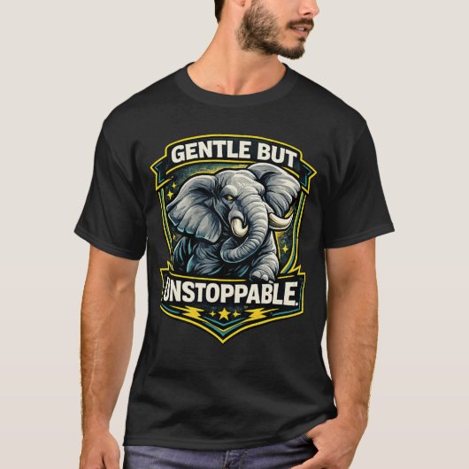 Strong Mindset Animal Motivation Tee (Vorderseite)