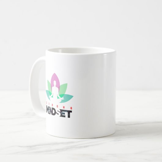 Strong Mindset | Klassische Tasse #11 (Vorderseite Links)